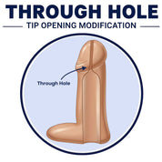 Through-Hole out the tip